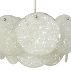 Vintage Frosted Ice Hanglamp Lamp 'medebach' thumbnail 11