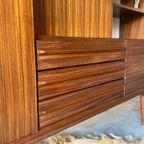 Retro Vintage Mid-Century Dressoir,High-Board,Wandkast Xl thumbnail 18