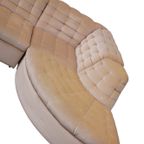 Vintage Laauser Modulaire Zitgroep Velours 6-zits thumbnail 3