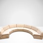 Semi-Circular Conversation Pit Sofa, Italy 1970S thumbnail 6