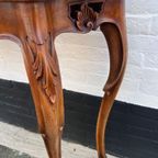 Mooie Grote Geschulpte Sidetable, Opengewerkt, 110 Cm Breed thumbnail 5