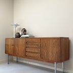Vintage Palissander/ Houten Dressoir / Sideboard thumbnail 3
