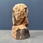 Uit Hout Gesneden Hoofd Of Buste Van Een Man Met Baard thumbnail 5