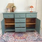 Restyle Dressoir & Messing Knop/Poot Groen Kast thumbnail 7