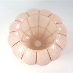 Vintage Lampenkap Roze Glas Goud thumbnail 5