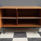 Blond Wood Low Cabinet 1970S thumbnail 10