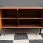 Blond Wood Low Cabinet 1970S thumbnail 6