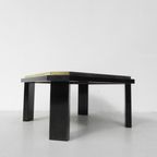 Fedam Salontafel , Hollywood Regency, Marmer In Stalen Frame thumbnail 4