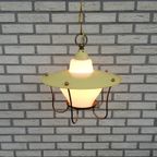 Mid Century Hal Lamp Pastelgeel thumbnail 4