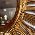 Italiaanse Zonnespiegel Sunburst Vintage Iaren 70 thumbnail 6