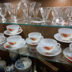 Vintage Arcopal France Cups W/saucers - Set Of 7 thumbnail 6