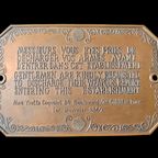 Plaquette - Deurplaatje - Mme Yvette Coquelot - 2E Kwart 20E Eeuw thumbnail 3