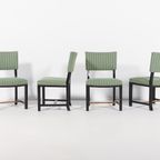 Set Of 4 Chairs / Eetkamerstoel / Stoel From Otto Schulz, 1940’S Sweden thumbnail 3