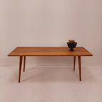 Vintage Houten Salontafel, Deens Design, Retro Midcentury thumbnail 3