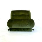 Donkergroen Nuvolone Lounge Fauteuil Door Rino Maturi Voor Mimo Padova thumbnail 11