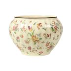 Grote Polychrome Bloempot Cache Pot Longchamp Frankrijk 36cm thumbnail 2