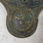 Art Deco Bistrotafel, Tuintafel Op Gietijzeren Voet thumbnail 22