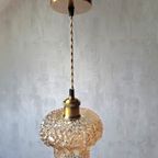 Amber Kleurige Hanglamp Kristalglas thumbnail 4