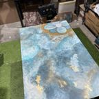 Unieke Handbeschilderde Tafel – Een Kunstwerk Op Poten! thumbnail 2