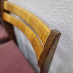 Set Van 6 Vintage Stoelen Eetkamerstoelen Jaren 60 Jaren 70 thumbnail 7