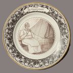 Bord (6) - Porselein - Complete Set - Werkers Van Toen thumbnail 5