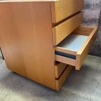 Scandinavisch Design Houten Ladekast , Jaren 70 thumbnail 5