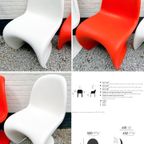 Iconische Vintage 'Panton Chair' - Oranje - Design By Verner Panton - 60S - Vitra - Original thumbnail 7