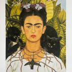 Frida Khalo, Self-portrait With Thorn Necklace And Hummingbird, 1940,... thumbnail 2