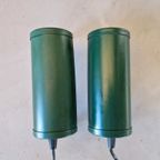 2 Postmoderne Vintage Minimalistiche Bed Lampjes thumbnail 3