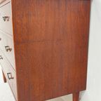 Scandinavisch Vintage Teak Fineren Ladekast Killafors thumbnail 5