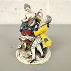 Porseleinen Beeldje Volkstedt (Geschonden) thumbnail 3