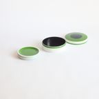 Space Age Green Melamine Nesting Dishes, Japan 1970S thumbnail 2