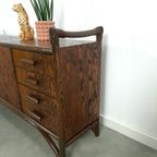 Hout Met Bamboe Dressoir Met Lades thumbnail 15