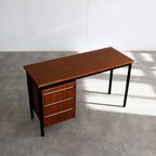 Vintage Bureau | Desk | Teak | Jaren 60 thumbnail 11
