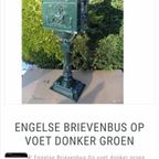Pracht Staande Brievenbus In Een Antiek Look😎 thumbnail 5