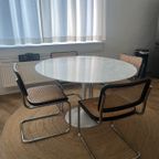 Ronde Marmeren Eettafel thumbnail 8