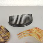 5 Antieke Celluloid Kammen. Prijs Voor De Set thumbnail 6