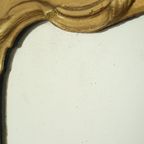 Antieke Franse Vergulde Spiegel Barok Stijl 19de Eeuw 148cm thumbnail 4