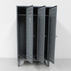 Industriële Stalen Locker Met 3 Deuren thumbnail 9