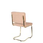 Set Van 2 Zuiver Teddy Kink Chair Pink thumbnail 4