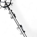 Free Standing / Wrought Iron / Coat Rack 1960s thumbnail 5