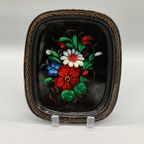 Handbeschilderd Dienblad Metaal Bloemdecor thumbnail 6