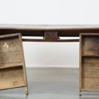 Geweldige Antieke Franse Eettafel Met Een Waanzinnig Blad Uit Eind 18e Eeuw thumbnail 4