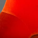 Deense Design Oranje Vintage Sofa Gemaakt Door Cfc Silkeborg, 1960S thumbnail 10