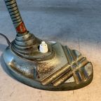 Vintage Industrial Art Deco Lamp – Erpé thumbnail 8