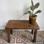 Antieke Volhouten Bank thumbnail 4