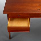 Deen Design Teak Freestanding Desk, 1960S thumbnail 17