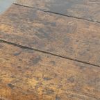 Grote Maar Elegante Antieke Salontafel Van Kastanjehout Uit Begin 19e Eeuw Met De Mooiste Kleuren thumbnail 10