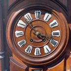 Antieke Franse Klok Met Barometer thumbnail 5