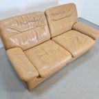 Vintage De Sede Sofa Ds 66 Tweezitter Bank Leer ‘70 Design thumbnail 5